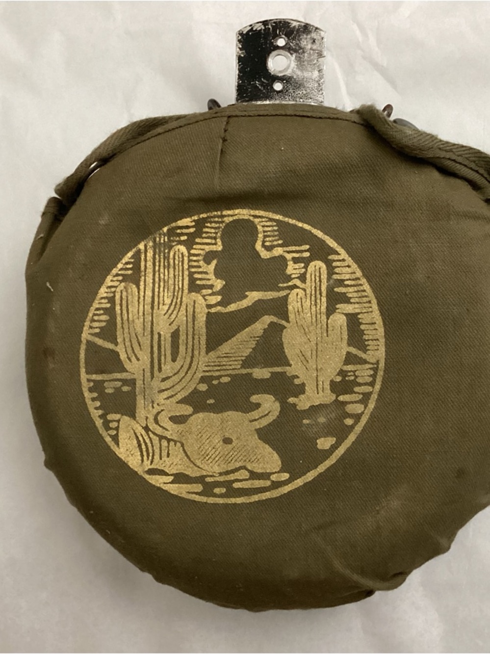 Vtg. Boy Scout Mess Kit used for camping. 1930s Aluminum 5 pieces